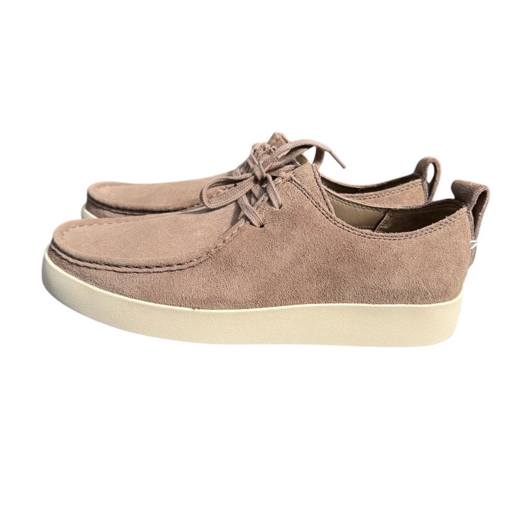 Everlane Men The Desert Suede Leather Lace Up Shoes In Sepia Size 12.5